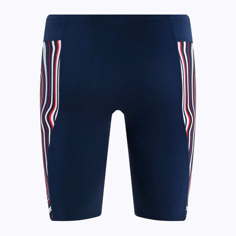 Jammery pływackie męskie arena Swim Jammer Marbled navy/red multi 2