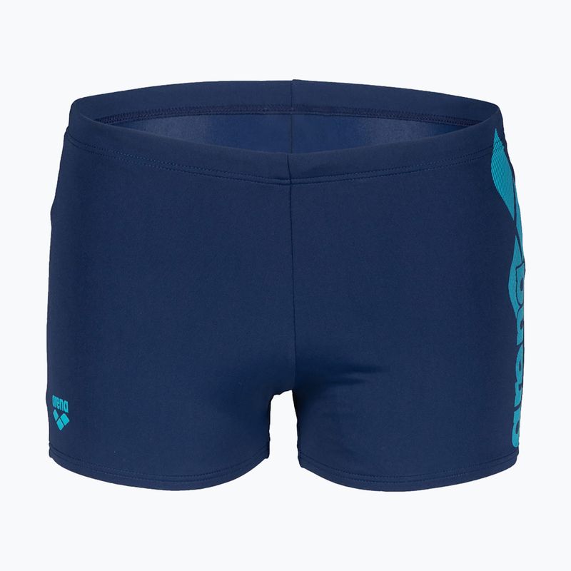Bokserki pływackie męskie arena Optimal Short navy/martinica 5