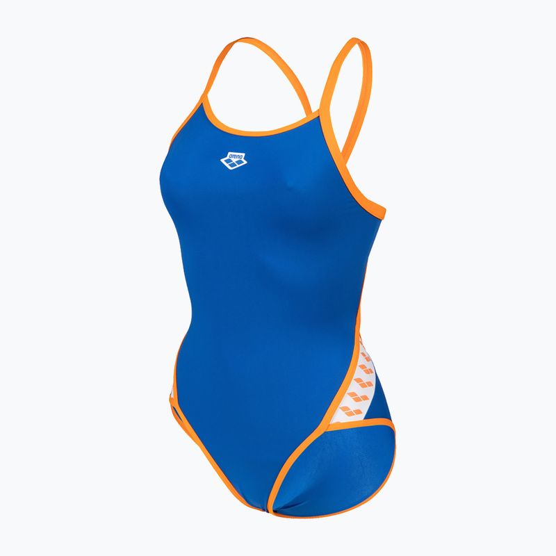 Strój pływacki jednoczęściowy damski arena Icons Super Fly Back Solid royal/nespola 2