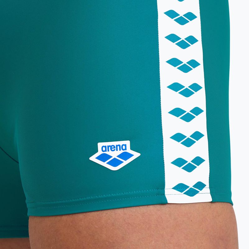 Bokserki kąpielowe męskie arena Icons Swim Short Solid green lake 7