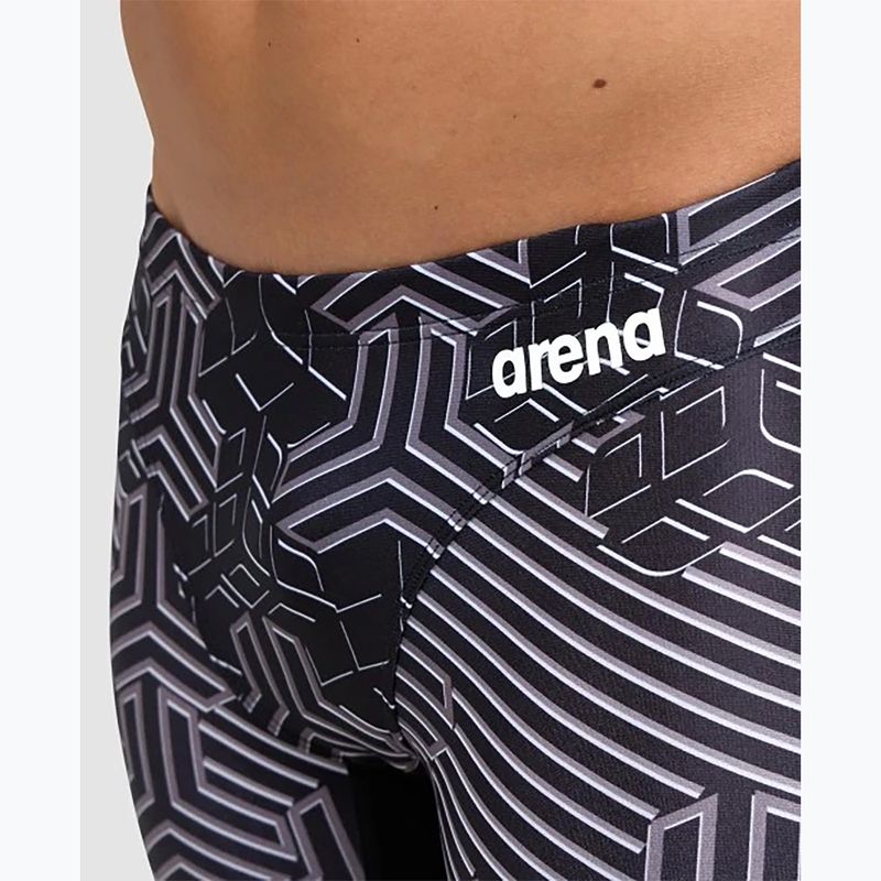 Jammery pływackie męskie arena Kikko Pro Swim Jammer black/black multi 6