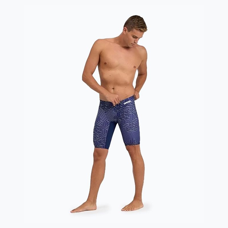 Jammery pływackie męskie arena Kikko Pro Swim Jammer navy/navy multi 5