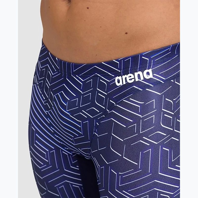Jammery pływackie męskie arena Kikko Pro Swim Jammer navy/navy multi 8