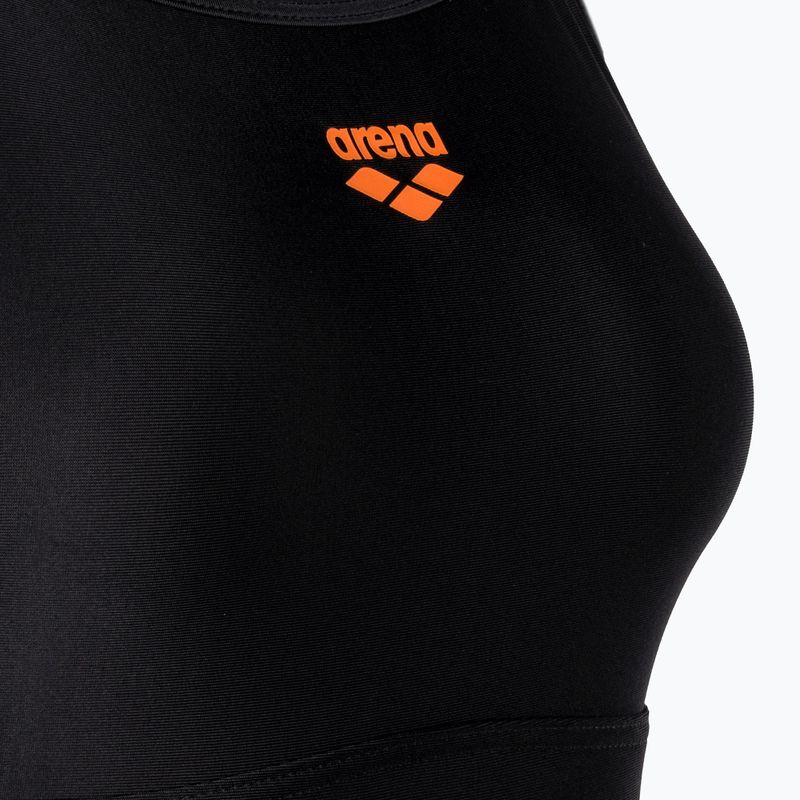 Strój pływacki jednoczęściowy damski arena Solid Swimsuit Lightdrop Back black 3