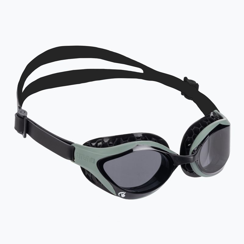Okulary do pływania arena Air Bold Swipe smoke/dark olive/black