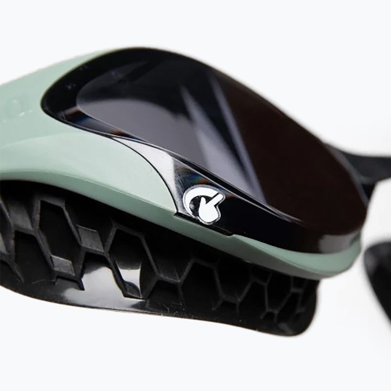 Okulary do pływania arena Air Bold Swipe smoke/dark olive/black 12