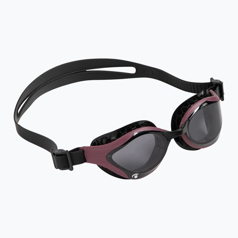 Okulary do pływania arena Air Bold Swipe smoke/red wine/black 2