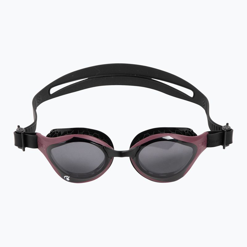 Okulary do pływania arena Air Bold Swipe smoke/red wine/black 3