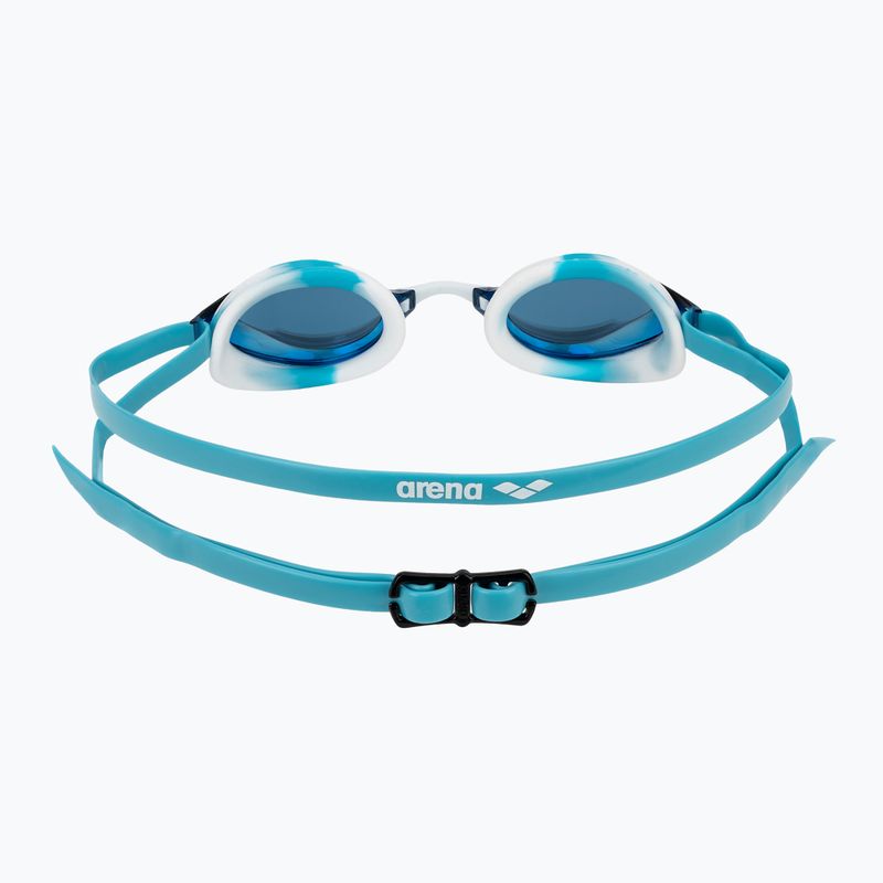 Okulary do pływania arena Python Mirror blue mirror/white/sky 4