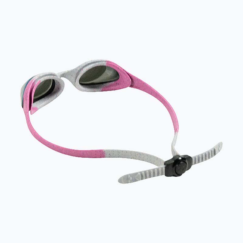 Okulary do pływania dziecięce arena Spider r pink/grey/pink 4
