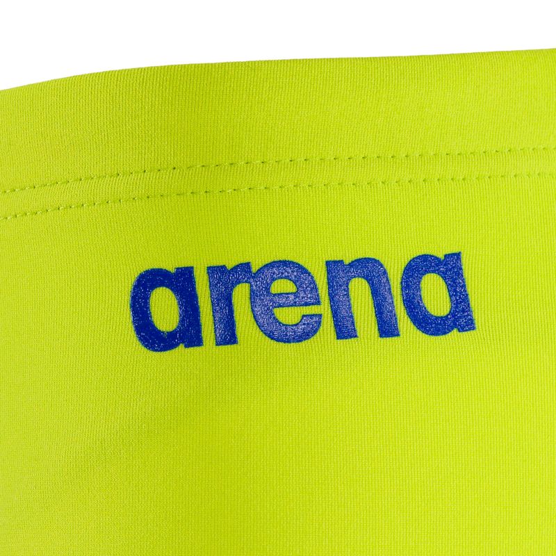 Jammery pływackie męskie arena Team Swim Jammer Solid soft green/neon blue 3