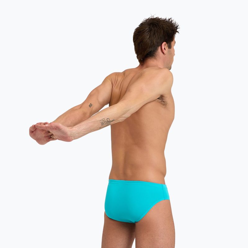 Slipy pływackie męskie arena Team Swim Briefs Solid martinica/floreale 5