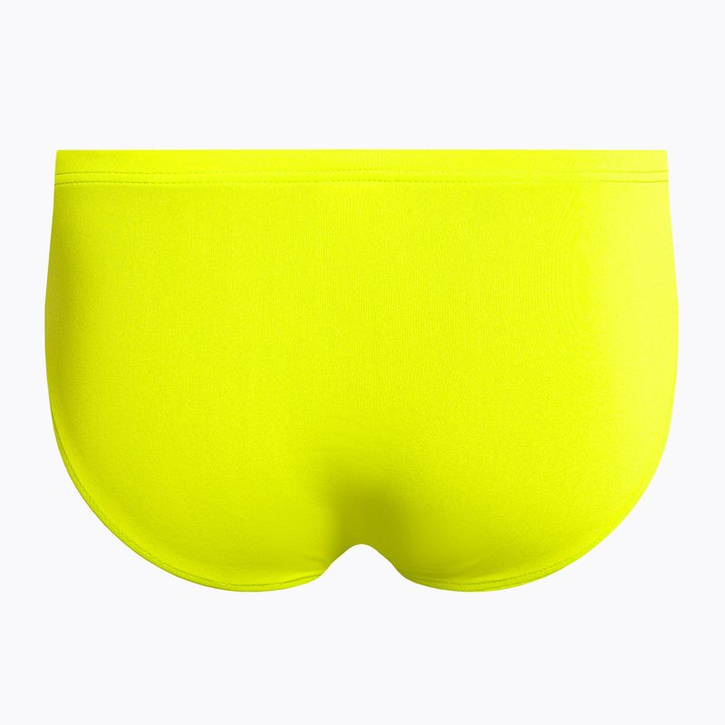 Slipy pływackie męskie arena Team Swim Briefs Solid soft green/neon blue 2