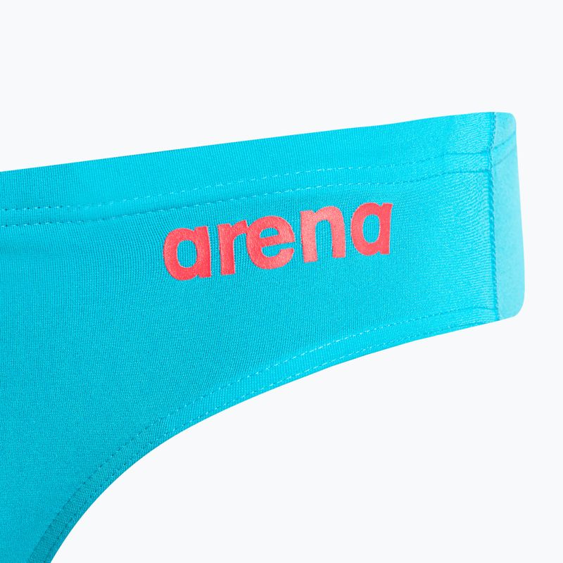 Slipy pływackie męskie arena Team Swim Briefs Solid martinica/floreale 3