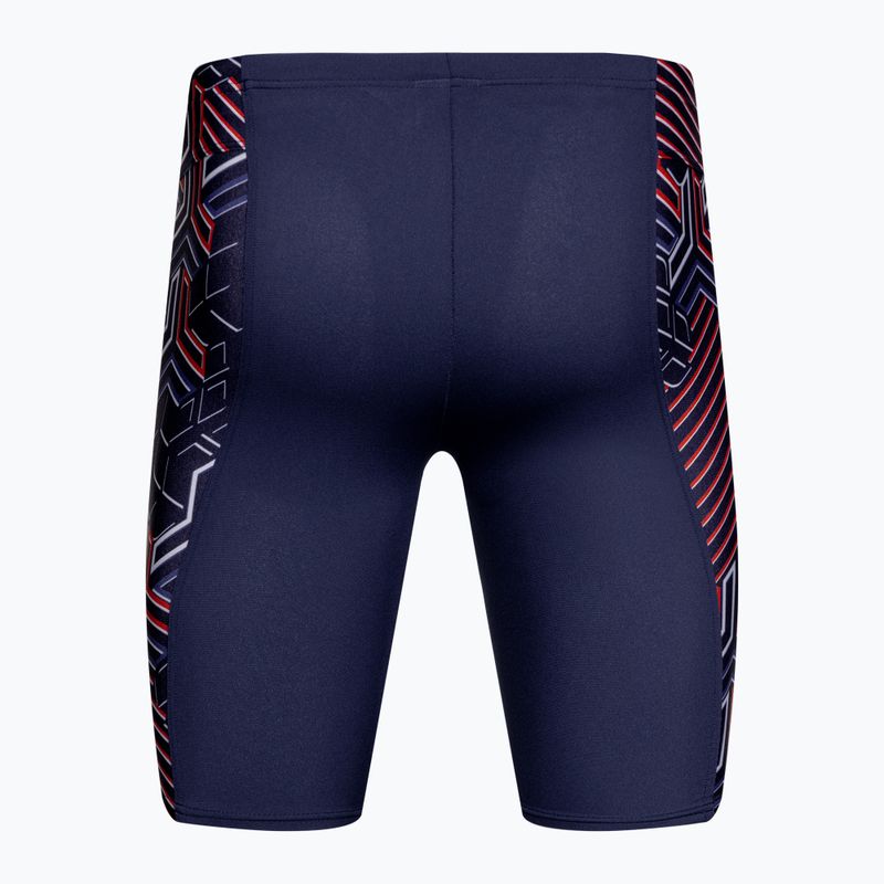 Jammery pływackie męskie arena Kikko Pro Swim Jammer navy/team redwhiteblue 2