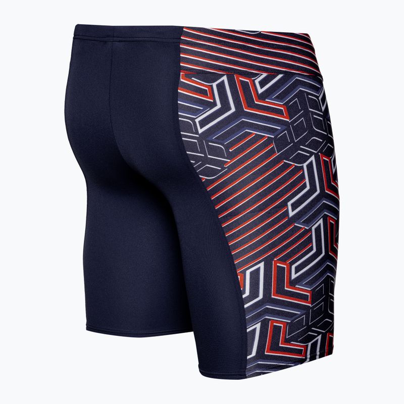 Jammery pływackie męskie arena Kikko Pro Swim Jammer navy/team redwhiteblue 3