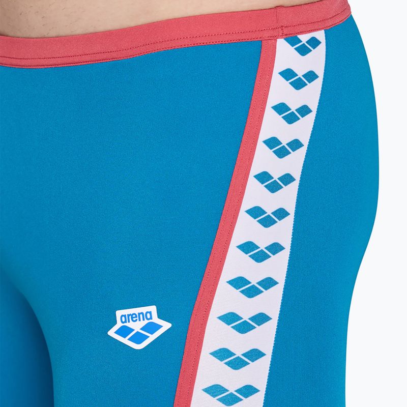 Jammery pływackie męskie arena Swim Solid Jammer blue cosmo/astro red 4