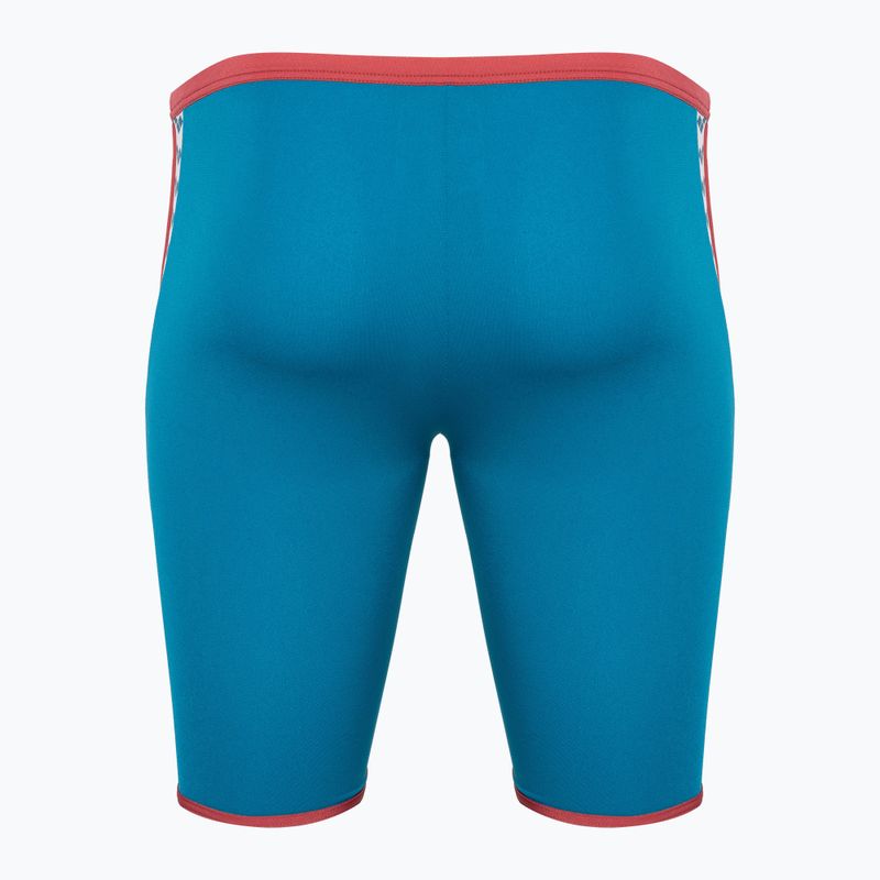 Jammery pływackie męskie arena Swim Solid Jammer blue cosmo/astro red 5