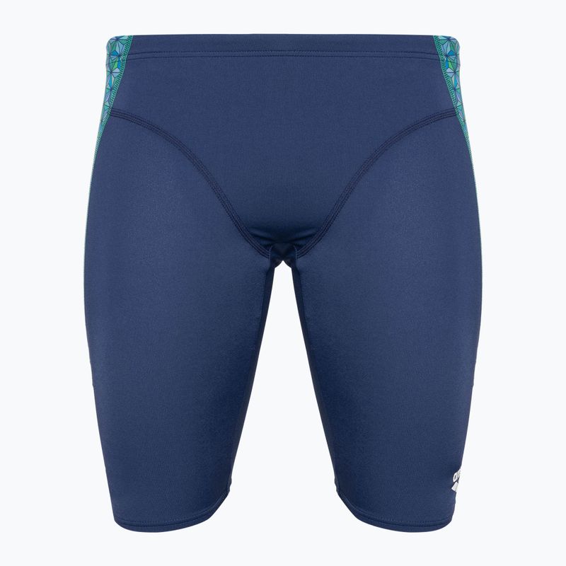 Jammery pływackie męskie arena Starfish Swim Jammer navy/turquoise multi