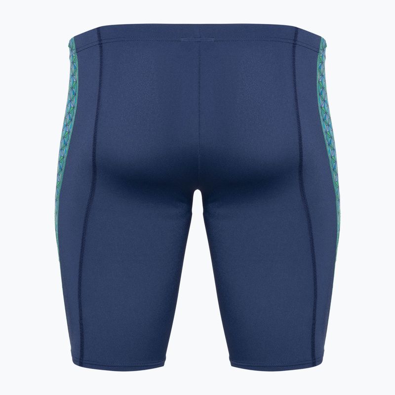 Jammery pływackie męskie arena Starfish Swim Jammer navy/turquoise multi 2