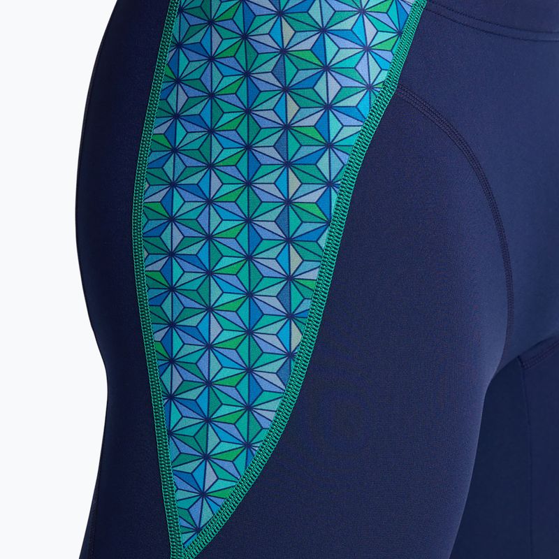 Jammery pływackie męskie arena Starfish Swim Jammer navy/turquoise multi 7