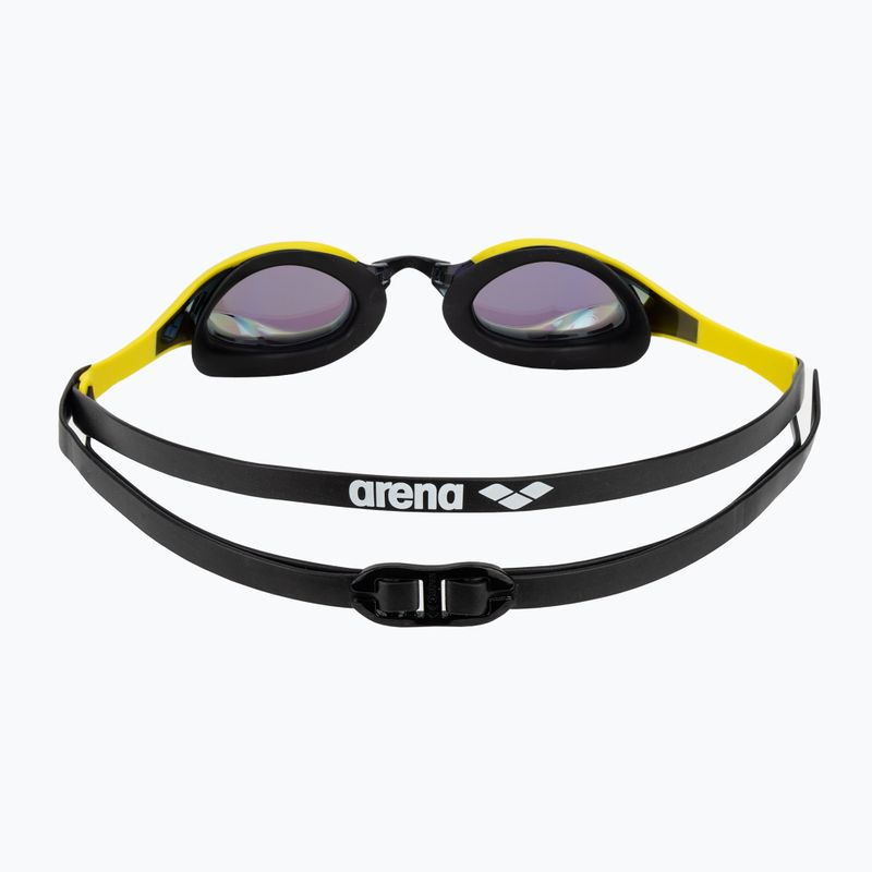 Okulary do pływania arena Cobra Edge Swipe Mirror emerald/yellow/black 4