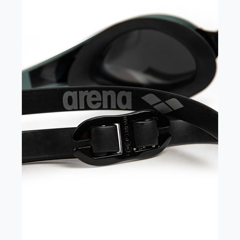 Okulary do pływania arena Cobra Edge Swipe Mirror silver/sage/black 8