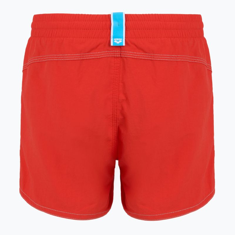 Szorty kąpielowe dziecięce arena Bywayx Youth R fluo red/water 2