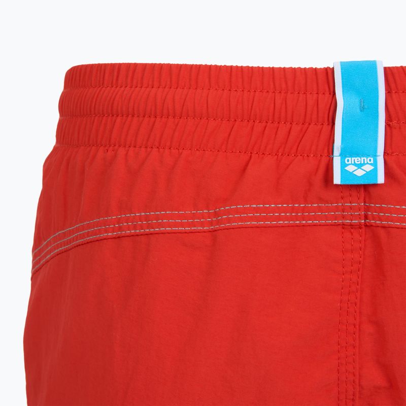 Szorty kąpielowe dziecięce arena Bywayx Youth R fluo red/water 4