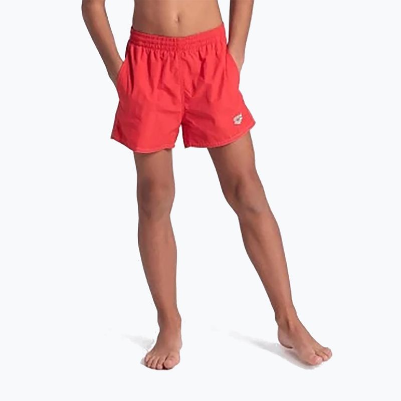 Szorty kąpielowe dziecięce arena Bywayx Youth R fluo red/water 5