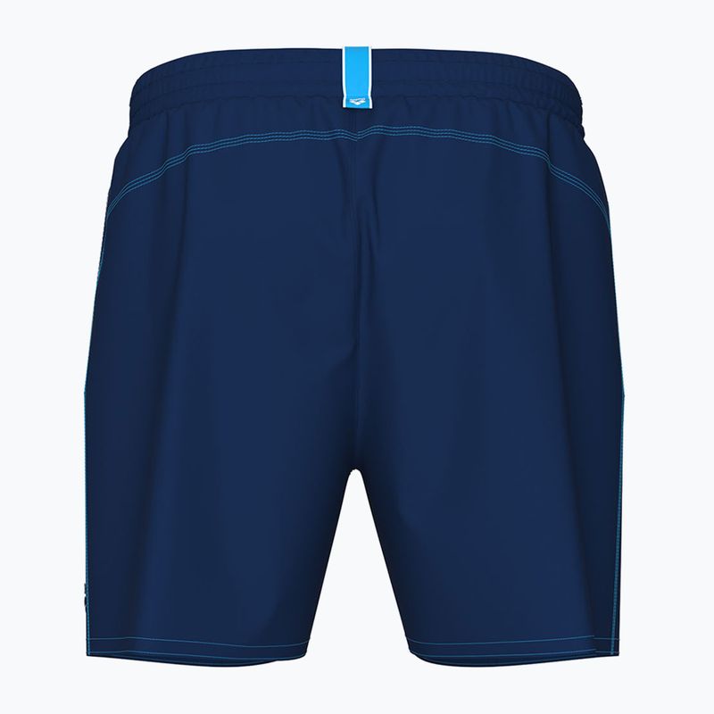 Szorty kąpielowe męskie arena Bywayx R navy/turquoise 2