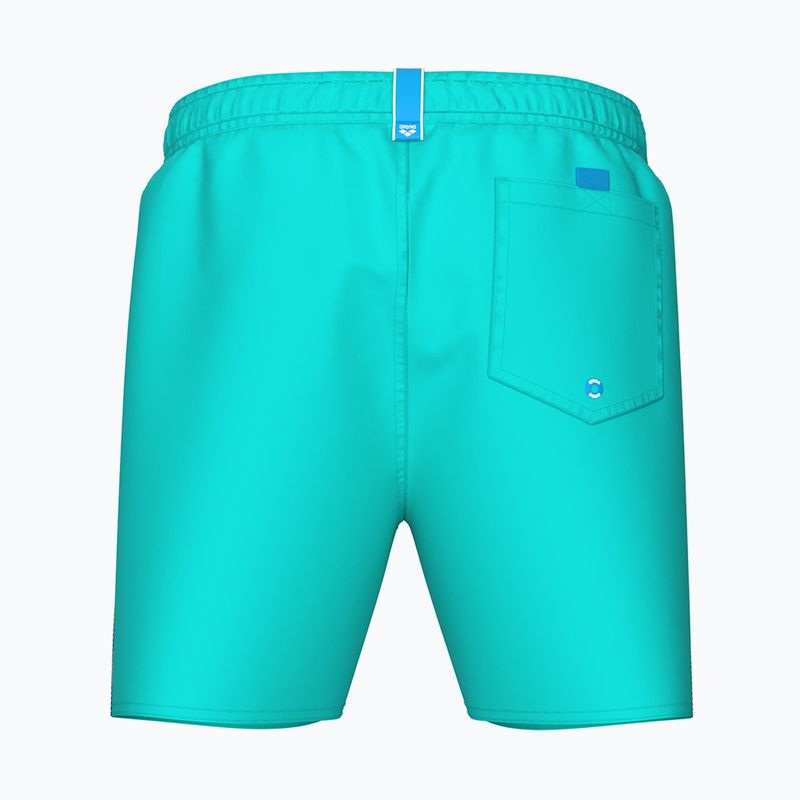 Szorty kąpielowe męskie arena Fundamentals Boxer R water/navy 8