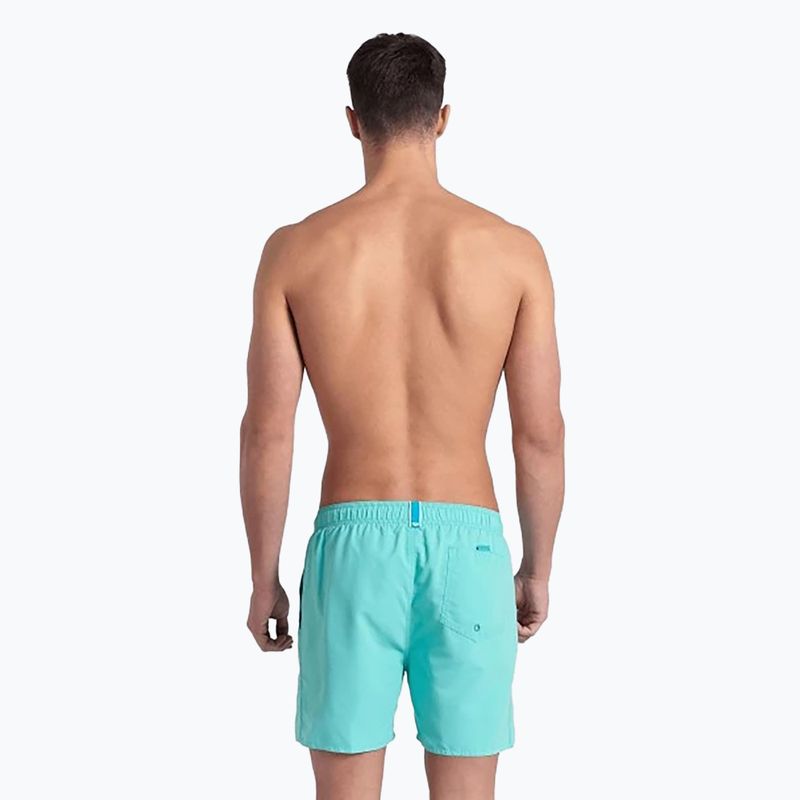 Szorty kąpielowe męskie arena Fundamentals Boxer R water/navy 3