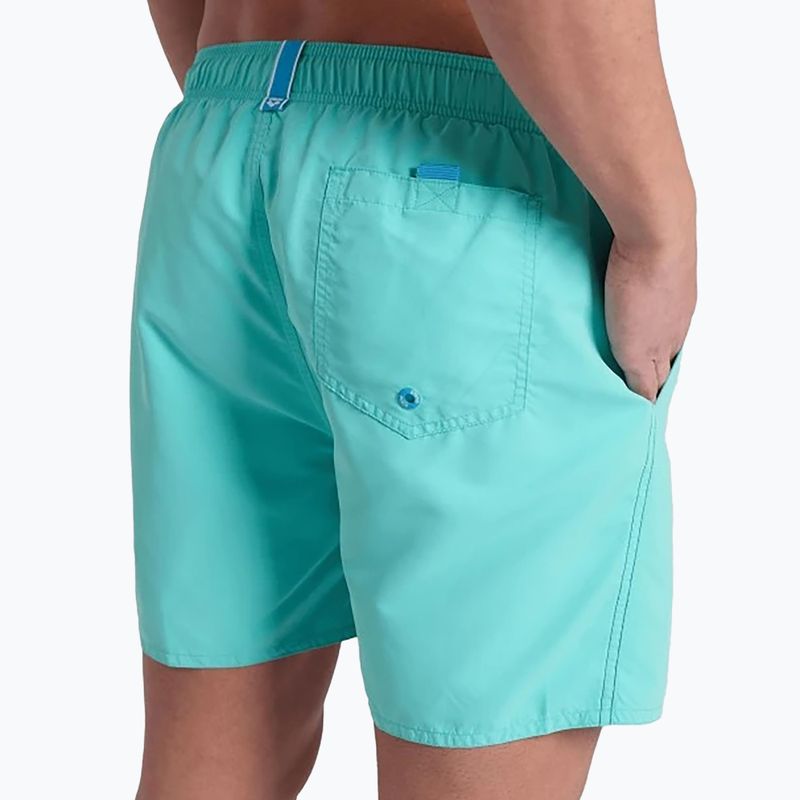 Szorty kąpielowe męskie arena Fundamentals Boxer R water/navy 5