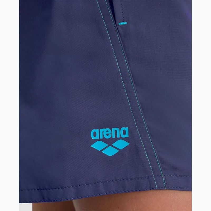 Bokserki pływackie dziecięce arena Fundamentals Logo JR Boxer R navy/turquoise 9