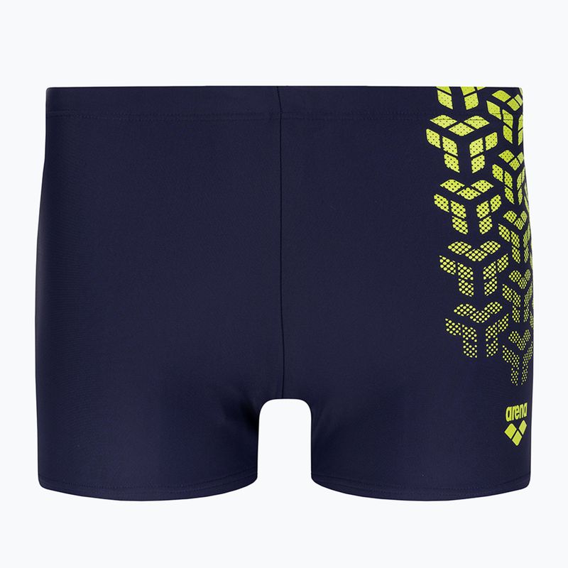 Bokserki pływackie męskie arena Kikko V Swim Short navy/soft green