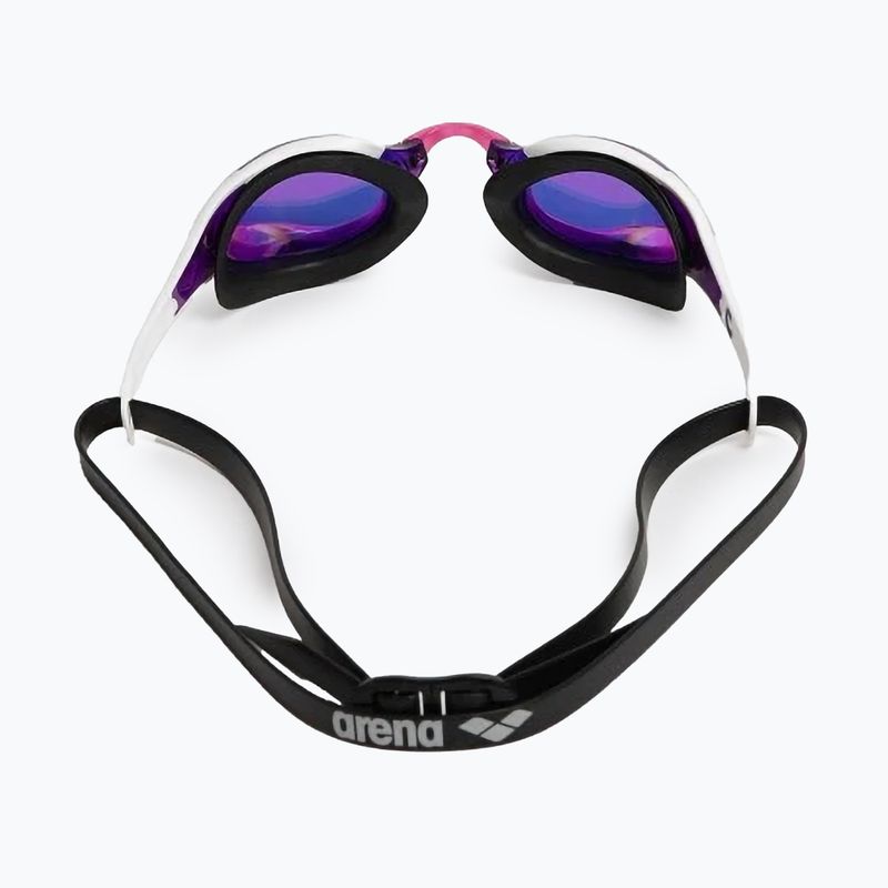 Okulary do pływania arena Cobra Edge Swipe Mirror violet/white/black 3