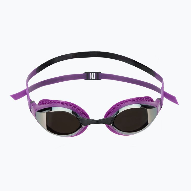 Okulary do pływania arena Air-Speed Mirror silver/purple/black 2