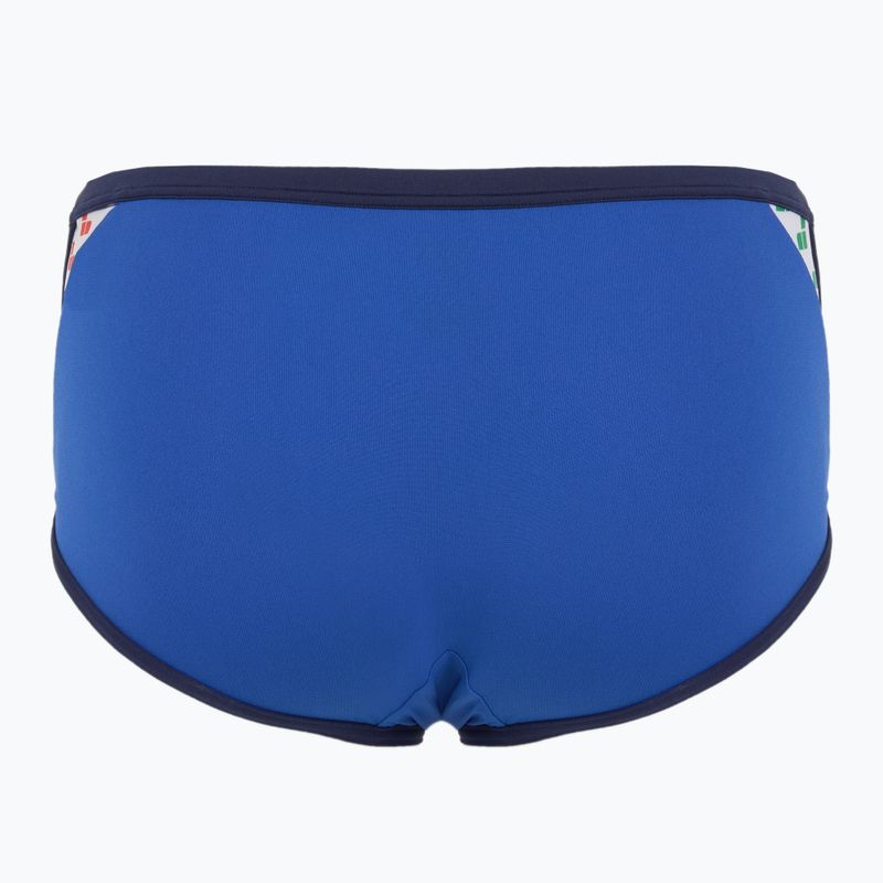 Bokserki pływackie męskie arena Icons Swim Low Waist Short Solid royal/navy 2