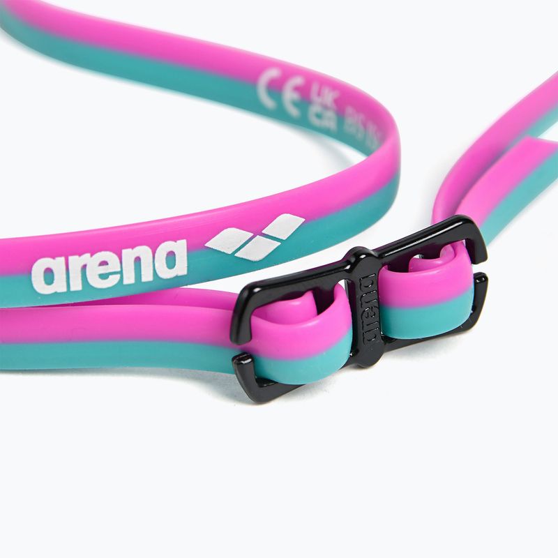 Okulary do pływania arena Python Mirror turquoise/water/fuchsia 9