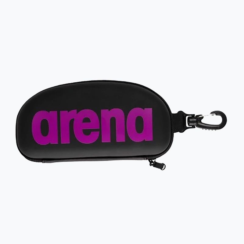 Etui na okulary pływackie arena Goggle Case black/purple/black 3