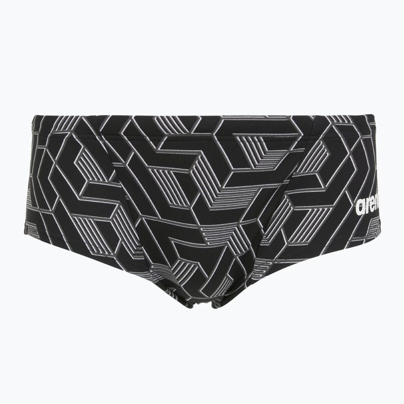 Bokserki pływackie męskie arena Escape Swim Low Waist Short team black