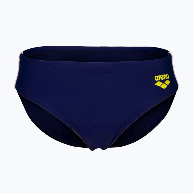 Slipy pływackie dziecięce arena Swim Briefs Solid navy/white/white