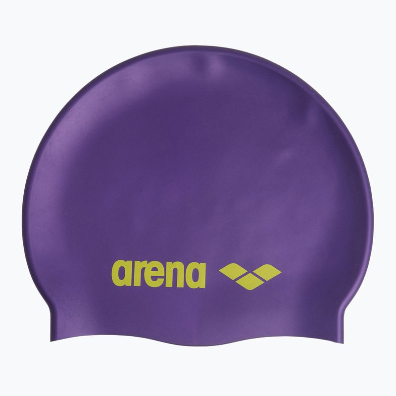 Czepek pływacki arena Classic Silicone violet / soft green