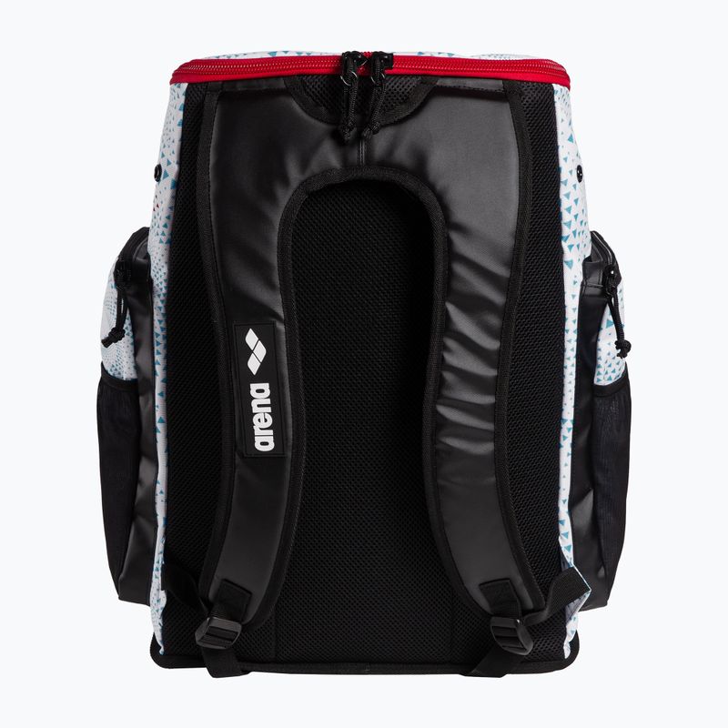 Plecak pływacki arena Spiky III 45 l Allover fireflow/white 2