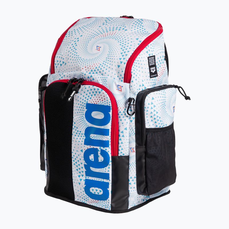 Plecak pływacki arena Spiky III 45 l Allover fireflow/white 3
