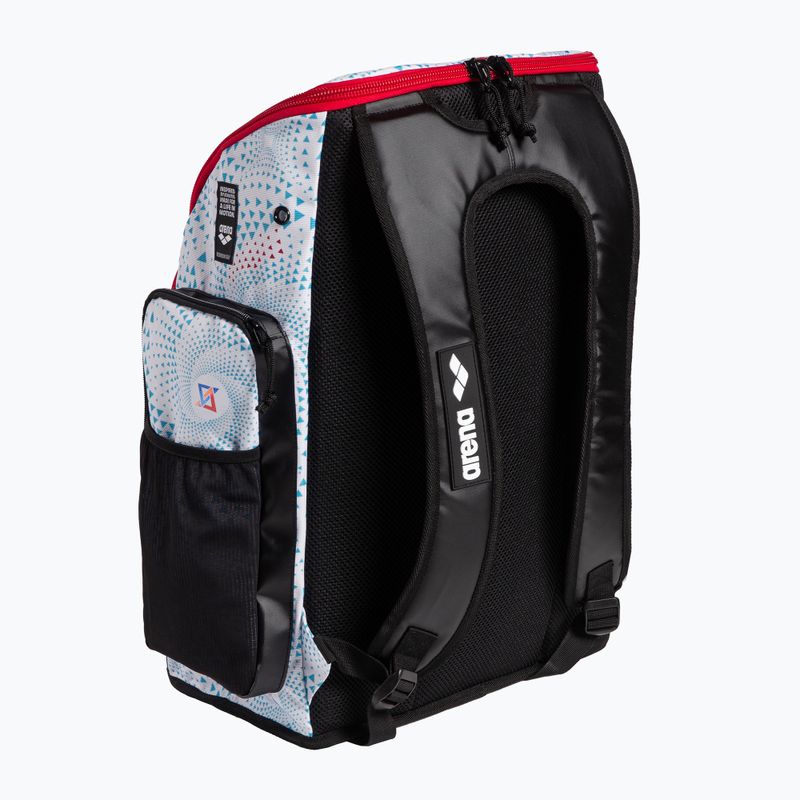 Plecak pływacki arena Spiky III 45 l Allover fireflow/white 4