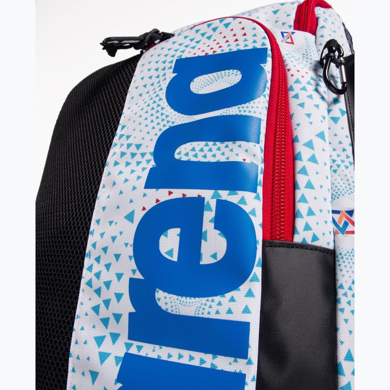 Plecak pływacki arena Spiky III 45 l Allover fireflow/white 5