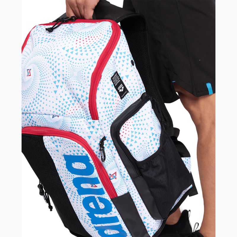 Plecak pływacki arena Spiky III 45 l Allover fireflow/white 12