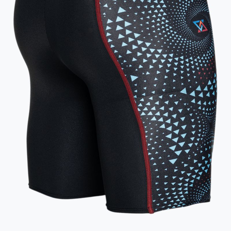 Jammery pływackie męskie arena Fireflow Swim Jammer black/black multi 4